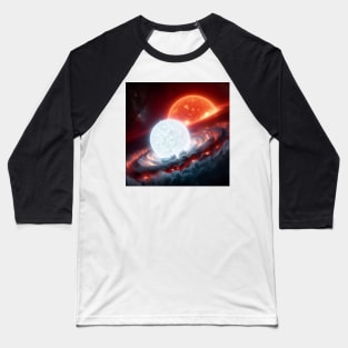 Binary Star System . Baseball T-Shirt